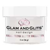 Glam and Glits Blend Acrylic Nail Color Powder - BL3001 - MILKY WHITE BL3001 