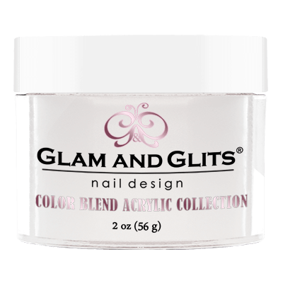 Glam and Glits Blend Acrylic Nail Color Powder - BL3001 - MILKY WHITE BL3001 