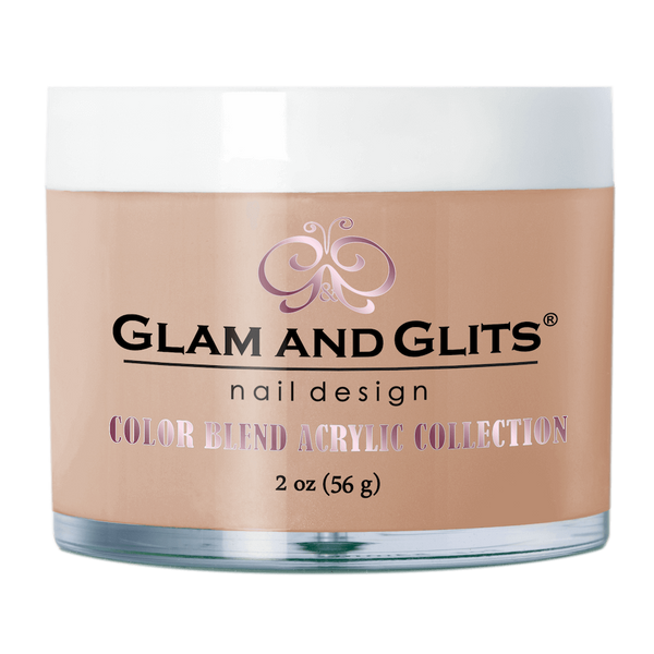 Glam and Glits Blend Acrylic Nail Color Powder - BL3049 - COVER - BARE WHITE BL3049 