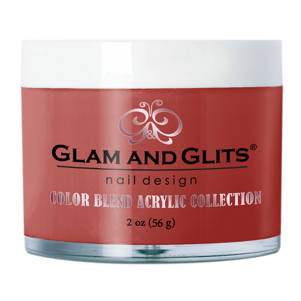 Glam and Glits Blend Acrylic Nail Color Powder - BL3086 - WINE AND DINE BL3086 