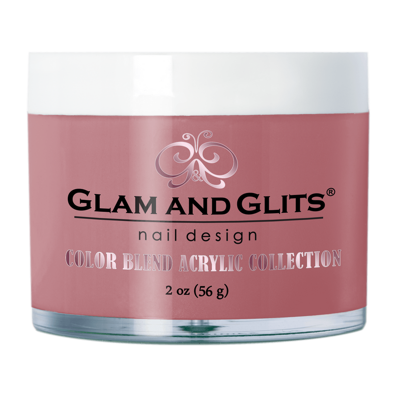 Glam and Glits Blend Acrylic Nail Color Powder - BL3097 BLUSHIN BL3097 