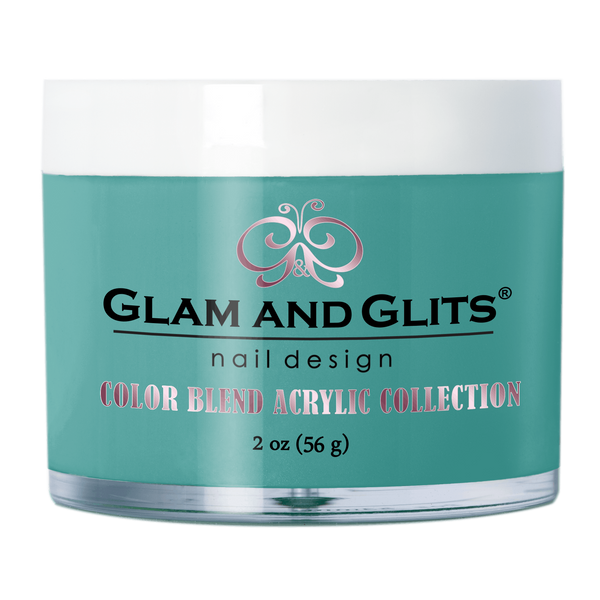 Glam and Glits Blend Acrylic Nail Color Powder - BL3112 TEAL IM BLUE BL3112 