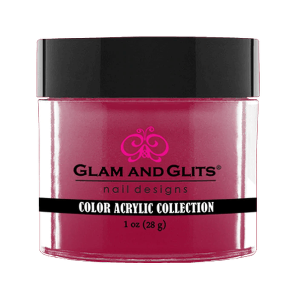 Glam and Glits Color Acrylic Nail Powder - CAC300 RUBY CAC300 
