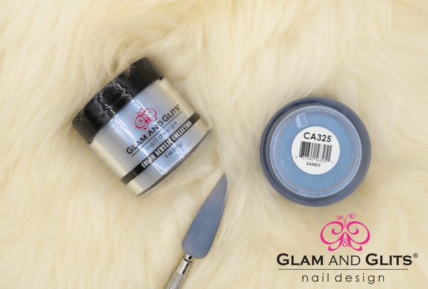 Glam and Glits Color Acrylic Nail Powder - CAC325 SANDY CAC325 