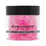 Glam and Glits Diamond Acrylic Nail Color Powder - DAC48 DEMURE DAC48 