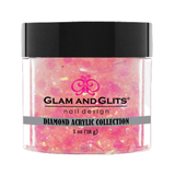 Glam and Glits Diamond Acrylic Nail Color Powder - DAC65 PASSION CANDY DAC65 