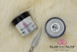 Glam and Glits Diamond Acrylic Nail Color Powder - DAC67 STERLING SILVER DAC67 