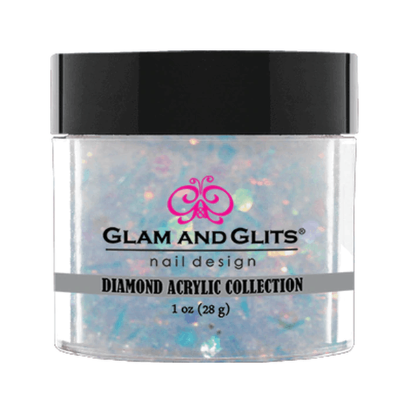 Glam and Glits Diamond Acrylic Nail Color Powder - DAC68 BLUE RAIN DAC68 
