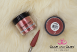 Glam and Glits Diamond Acrylic Nail Color Powder - DAC89 RUBY RED DAC89 