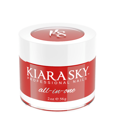 Kiara Sky All In One Acrylic Nail Powder - D5033 REDCKLESS D5033 
