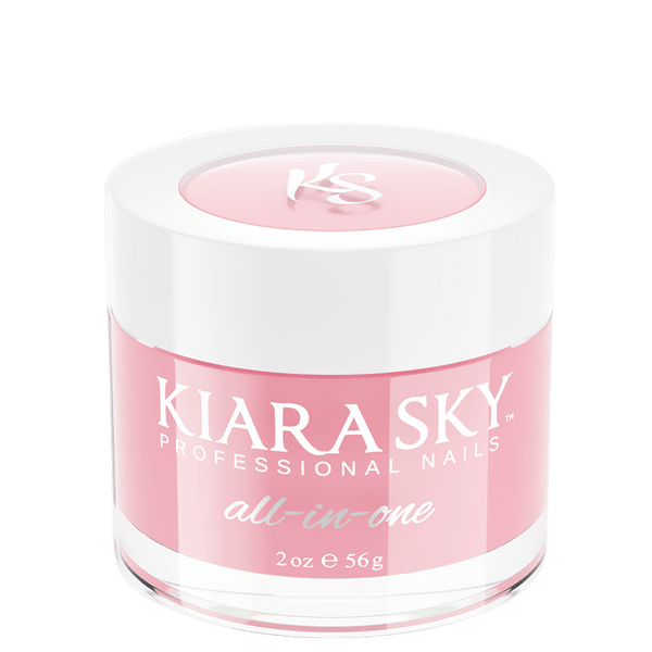 Kiara Sky All In One Acrylic Nail Powder - Dark Pink DMDP2 