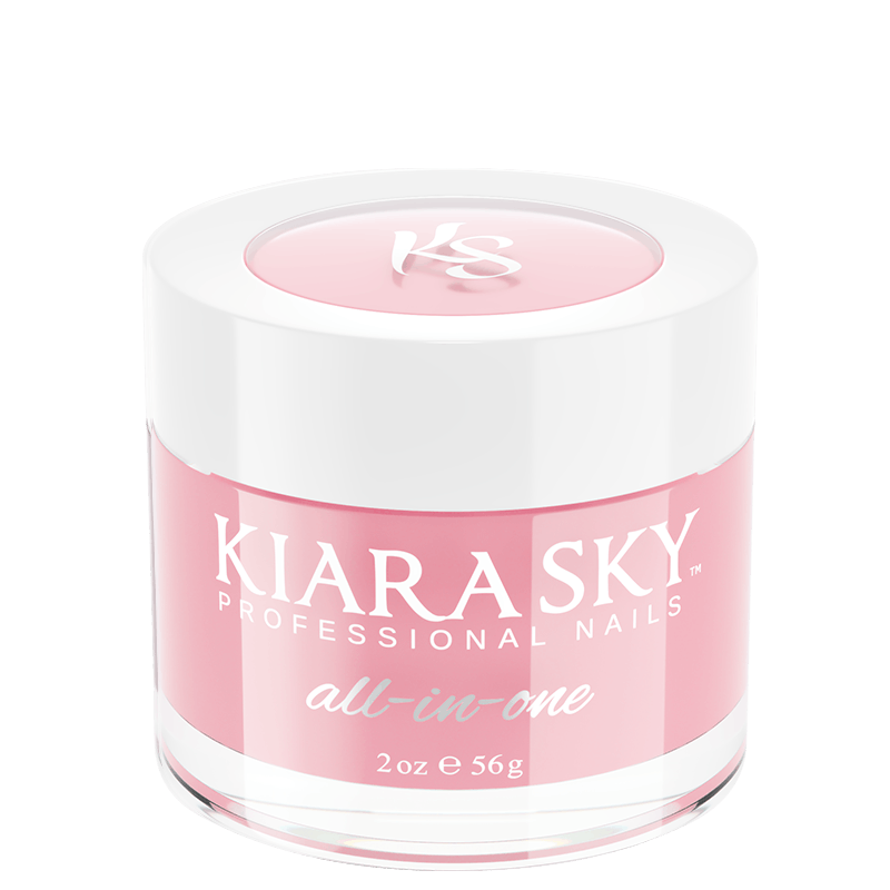 Kiara Sky All In One Acrylic Nail Powder - Dark Pink DMDP2 