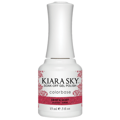 Kiara Sky All In One Gel Nail Polish - G5036 SWEET & SASSY G5036 