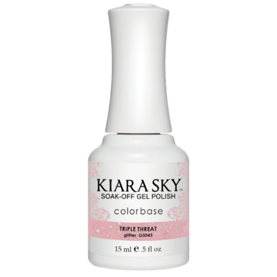 Kiara Sky All In One Gel Nail Polish - G5043 TRIPLE THREAT G5043 