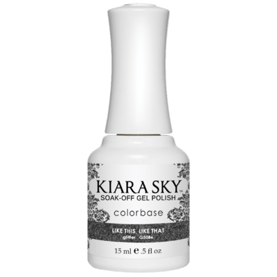 Kiara Sky All In One Gel Nail Polish - G5086 LITTLE BLACK DRESS G5086 
