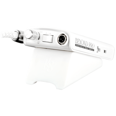 Kiara Sky Beyond Pro Rechargeble Nail Drill Machine - White KSWHITEDRILL 