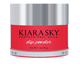 Kiara Sky Dip Glow Powder - DG101 RED HOT GLO DG101 