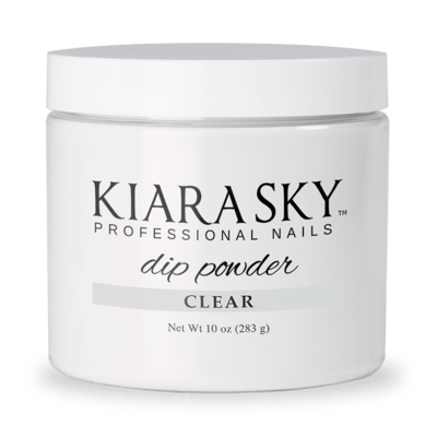 Kiara Sky Dip Nail Powder - Clear 10oz/283g KSD10C 