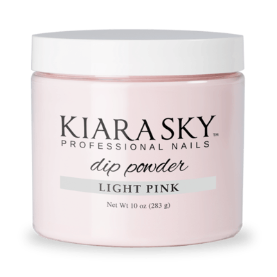 Kiara Sky Dip Nail Powder - Light Pink 10oz/283g KSD10LP 