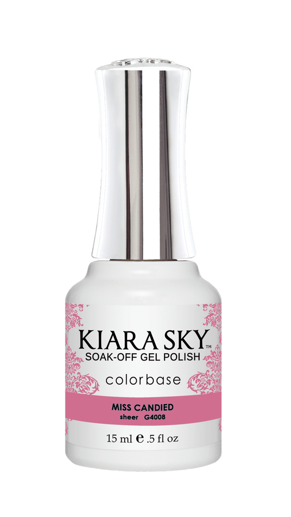 Kiara Sky Gel Nail Polish - G4008 MISS CANDIED G4008 