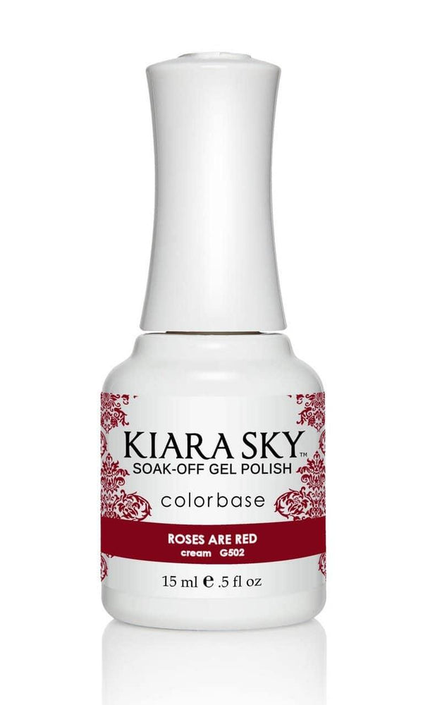 Kiara Sky Gel Nail Polish - G502 ROSES ARE RED G502 