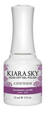 Kiara Sky Gel Nail Polish - G516 CHARMING HAVEN G516 