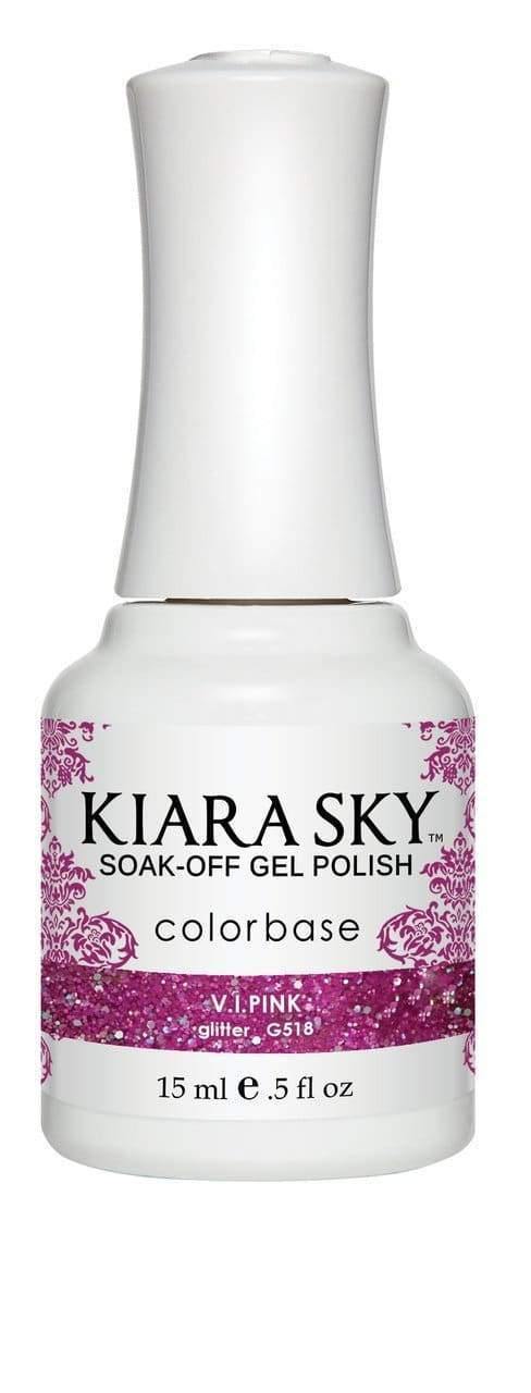 Kiara Sky Gel Nail Polish - G518 V.I.PINK G518 