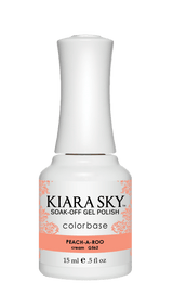 Kiara Sky Gel Nail Polish - G562 PEACH - A - ROO G562 