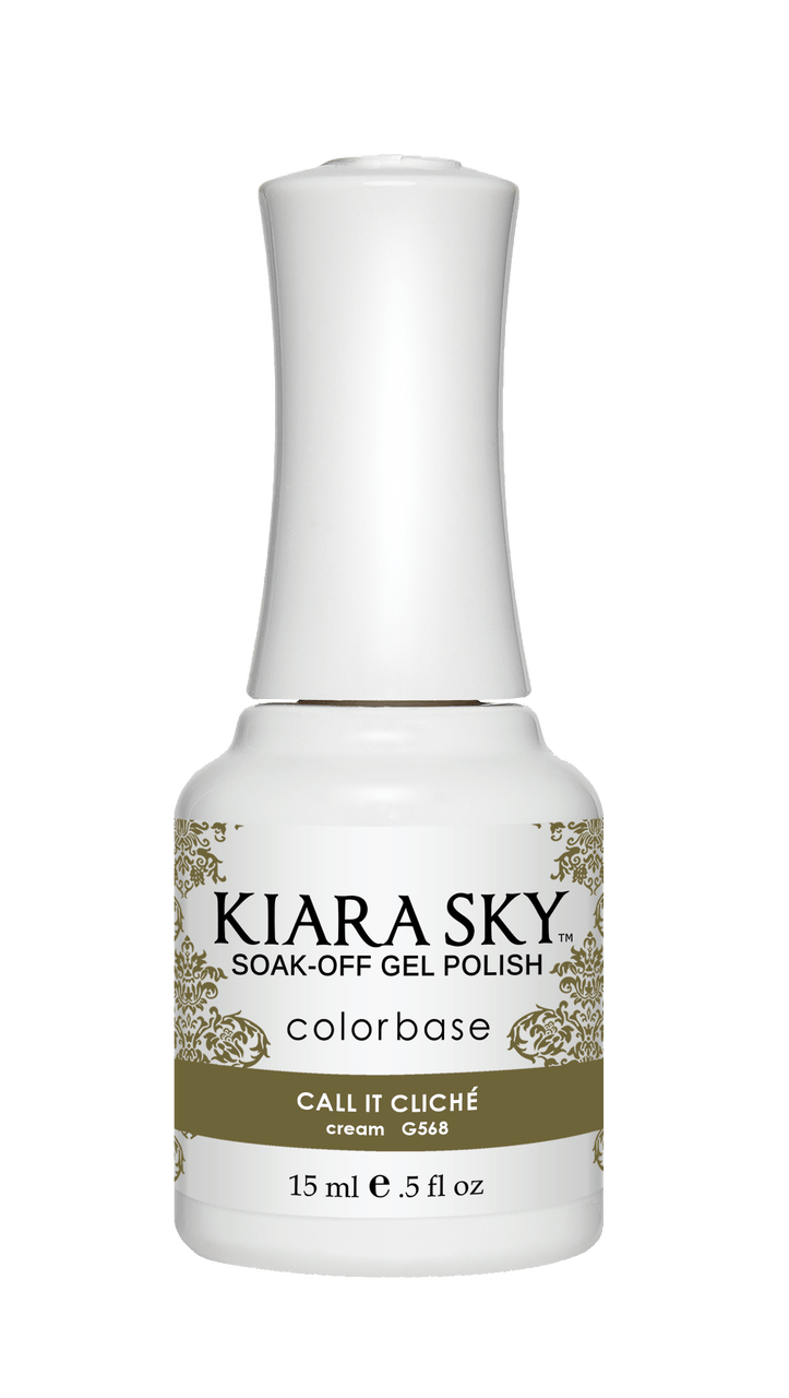 Kiara Sky Gel Nail Polish - G568 CALL IT CLICHE G568 