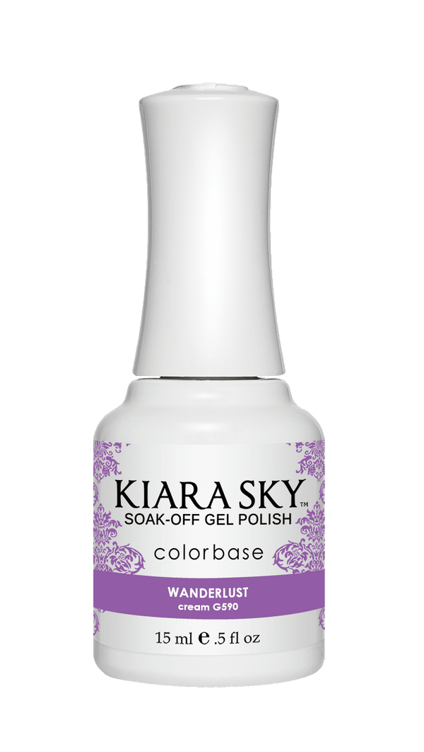 Kiara Sky Gel Nail Polish - G590 WANDERLUST G590 