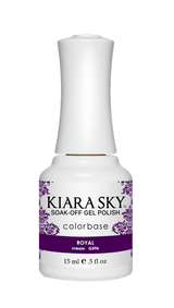 Kiara Sky Gel Nail Polish - G596 ROYAL G596 