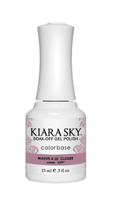 Kiara Sky Gel Nail Polish - G597 MAUVE A LIL' CLOSER G597 