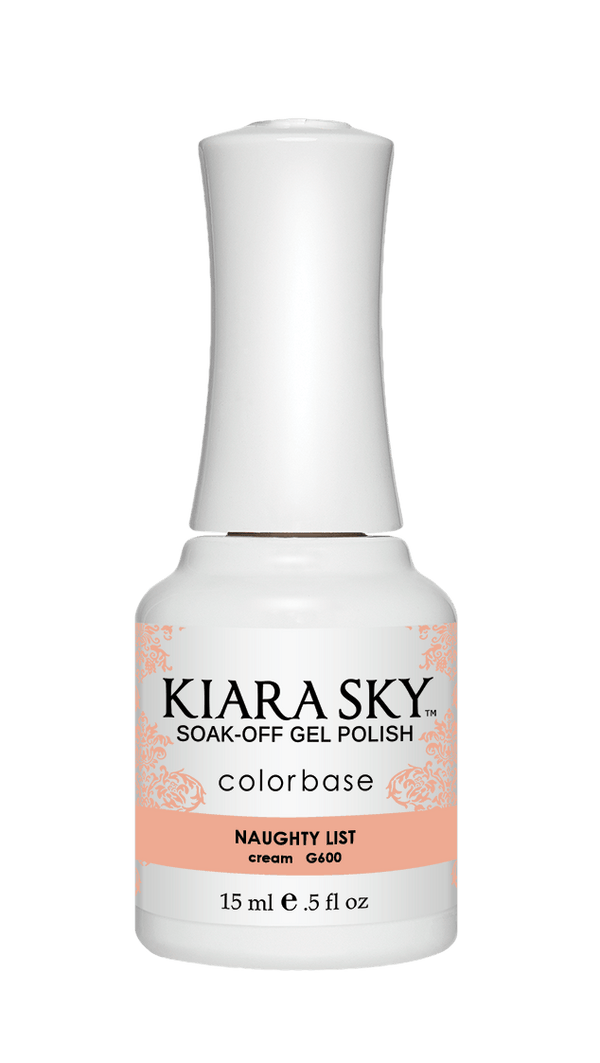 Kiara Sky Gel Nail Polish - G600 NAUGHTY LIST G600 