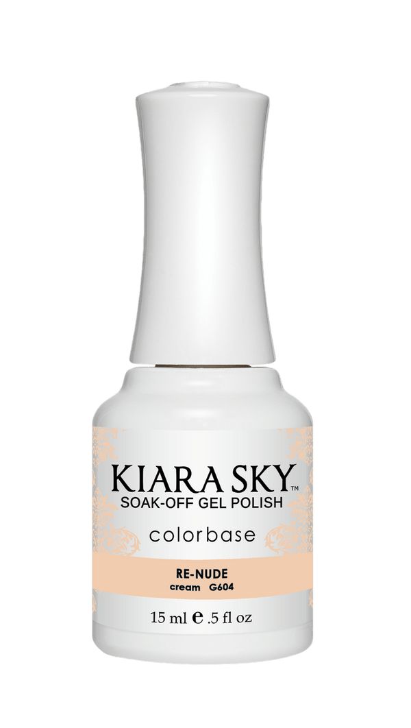 Kiara Sky Gel Nail Polish - G604 RE-NUDE G604 