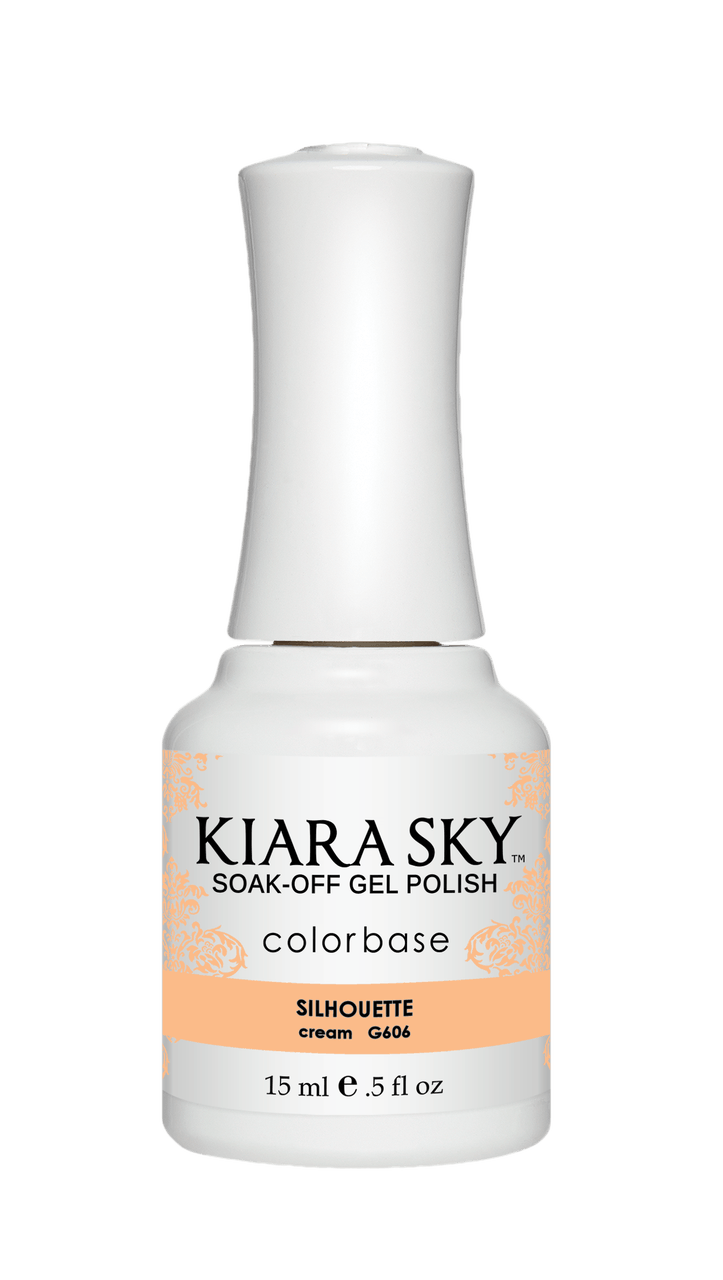 Kiara Sky Gel Nail Polish - G606 SILHOUETTE G606 