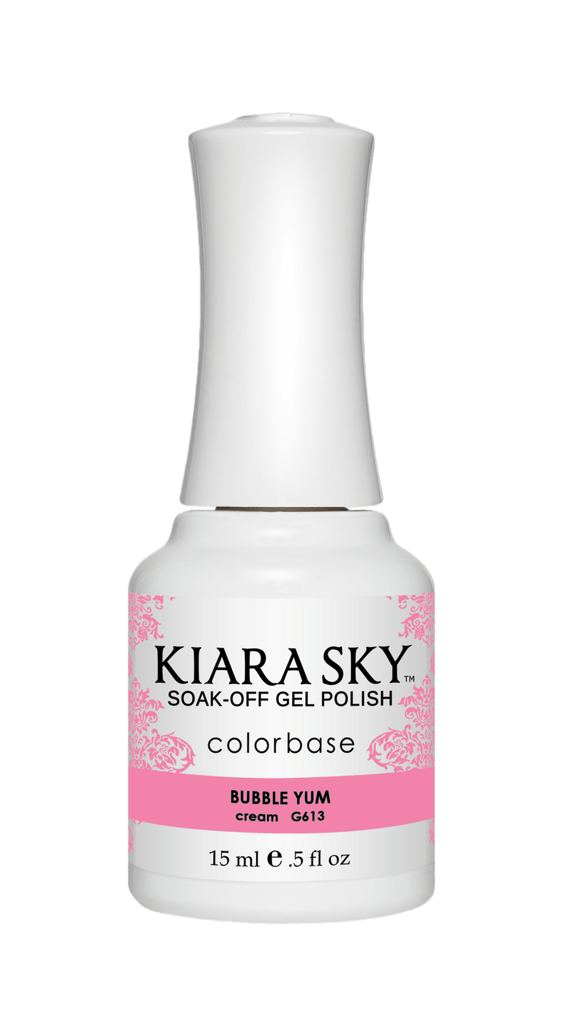 Kiara Sky Gel Nail Polish - G613 BUBBLE YUM G613 
