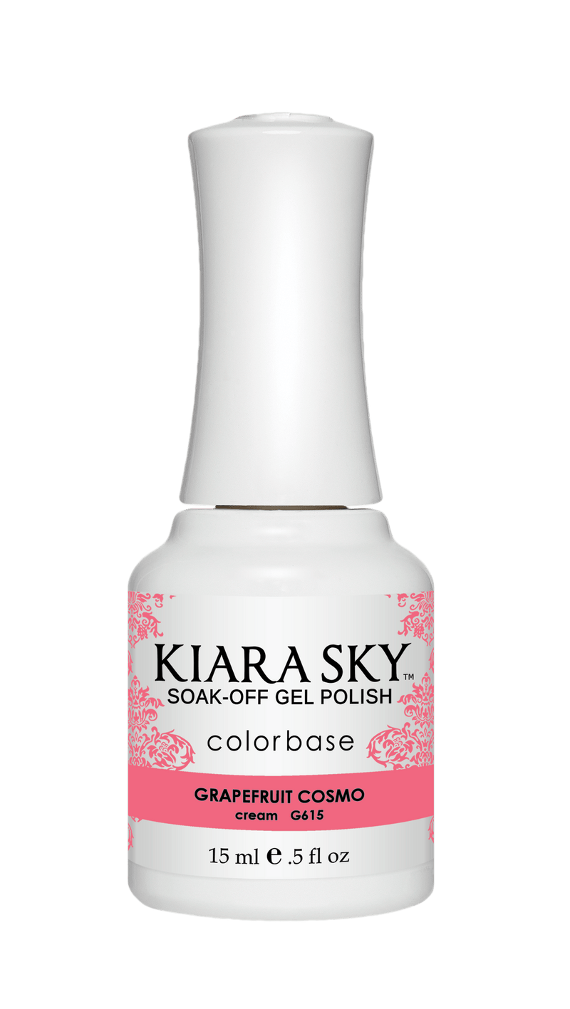 Kiara Sky Gel Nail Polish - G615 GRAPEFRUIT COSMO G615 