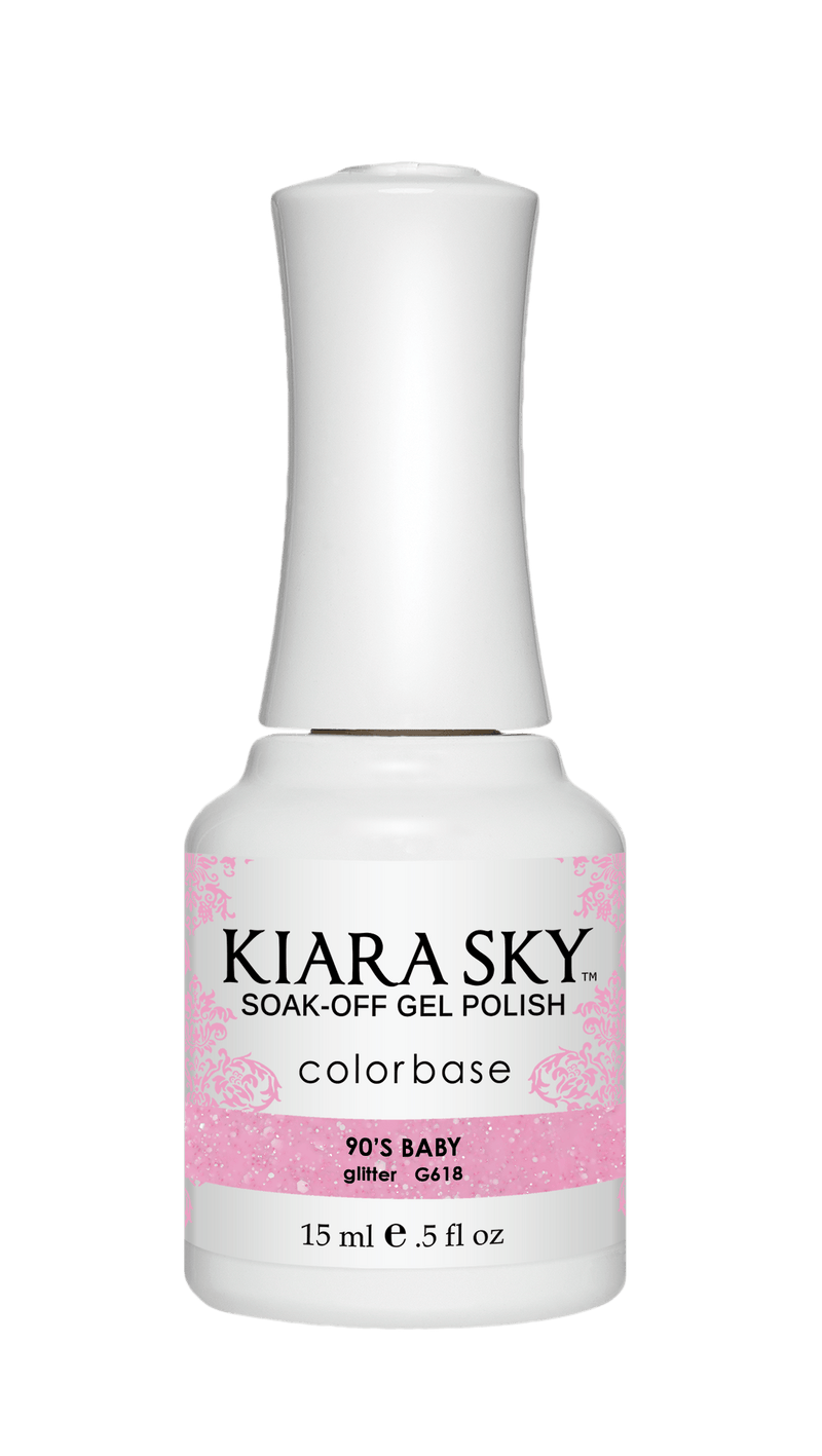 Kiara Sky Gel Nail Polish - G618 90'S BABY G618 