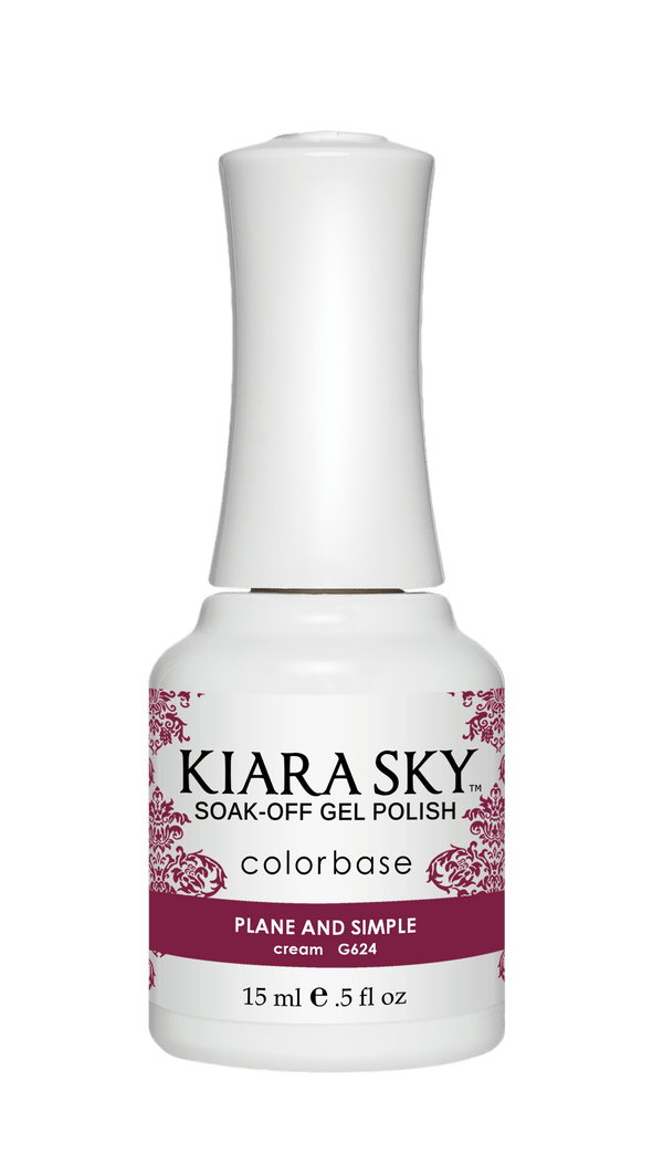 Kiara Sky Gel Nail Polish - G624 PLANE AND SIMPLE G624 