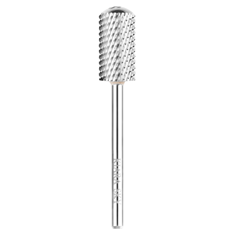 Kiara Sky Nail Drill Bit - Large Smooth Top Coarse (Silver) BIT18SL 