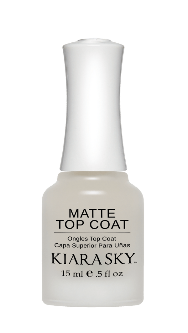 Kiara Sky Nail Lacquer - Matte Top Coat MTOP01 