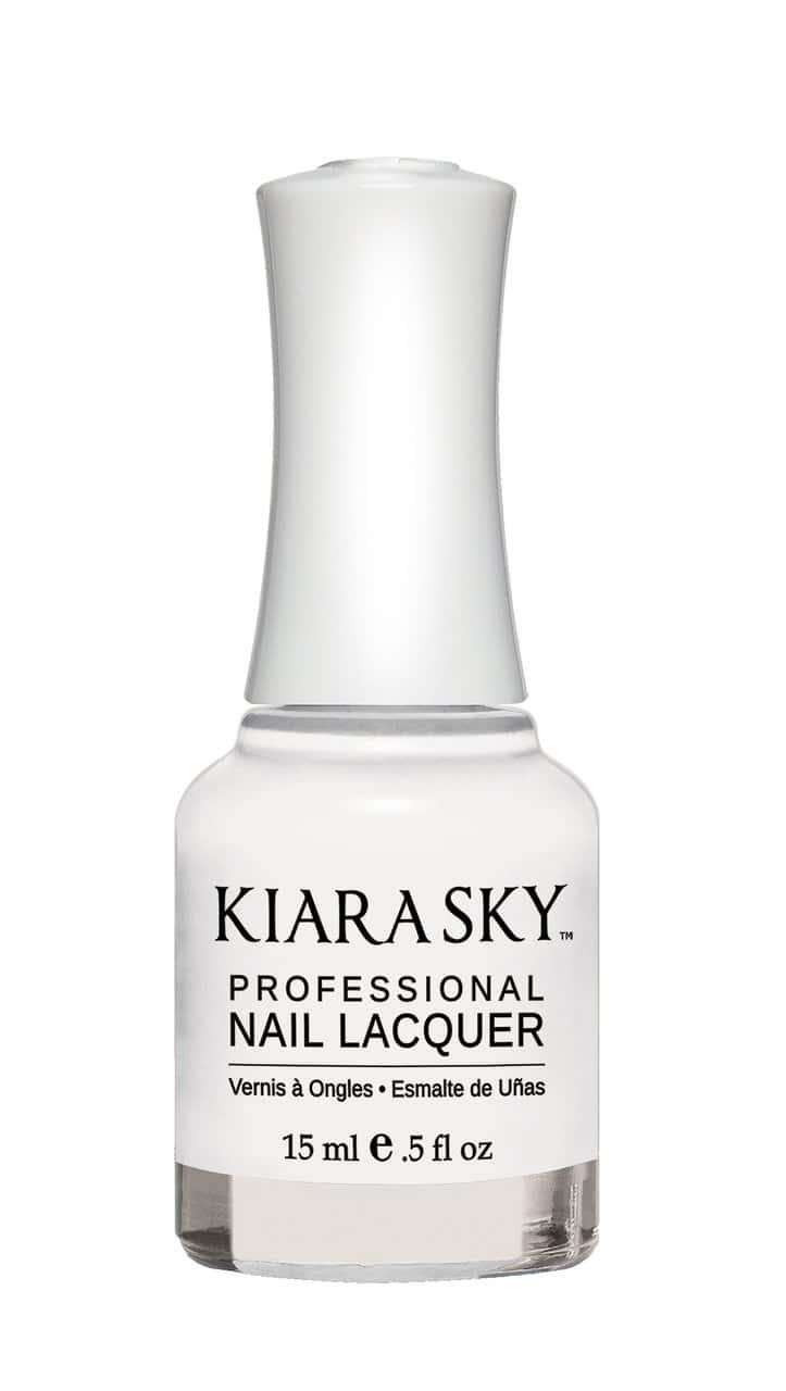 Kiara Sky Nail Lacquer - N401 PURE WHITE N401 