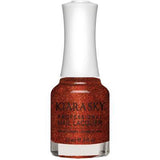 Kiara Sky Nail Lacquer - N457 FROSTED POMEGRANATE N457 