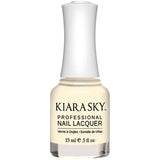 Kiara Sky Nail Lacquer - N645 WHITE PEACH