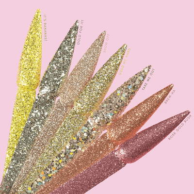 Kiara Sky Sprinkle On Glitter - SP285 Gold For It!