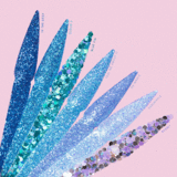 Kiara Sky Sprinkle On Glitter - SP289 Blue Fin